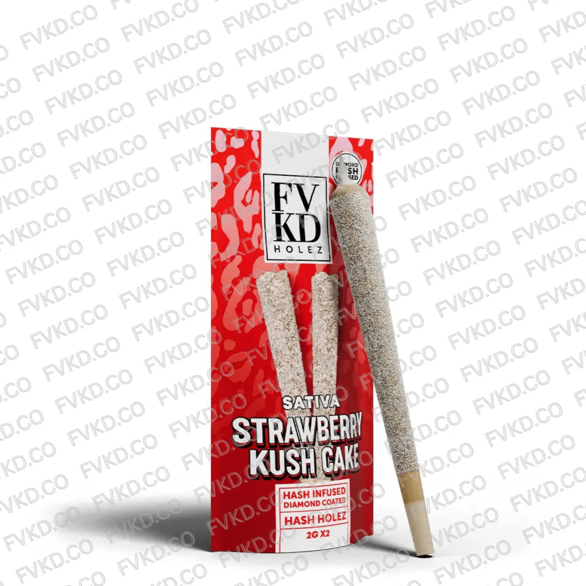 FVKD Diamond Infused Hash Hole Prerolls 2G - Smoke empire