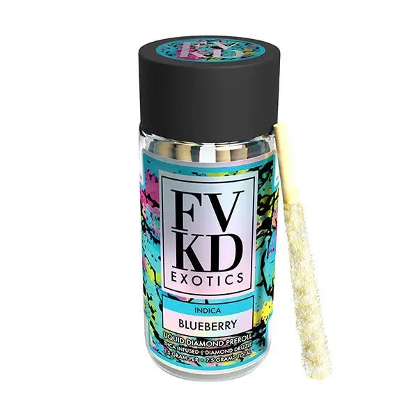 FVKD Exotics Liquid Diamond Pre Rolls | 7.5G - Smoke empire