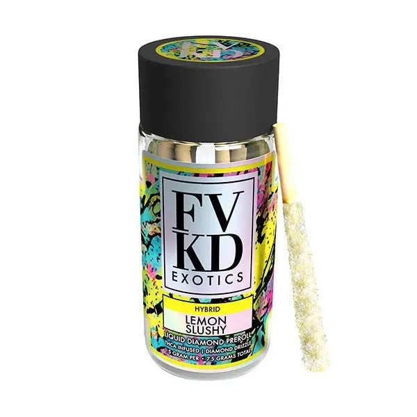 FVKD Exotics Liquid Diamond Pre Rolls | 7.5G - Smoke empire