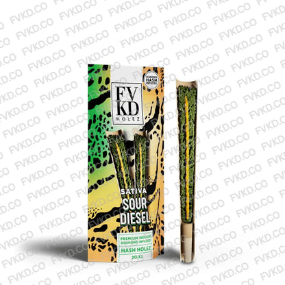 FVKD Holez Hash Hole Prerolls 2G x2 3-Pack 6G - Smoke empire