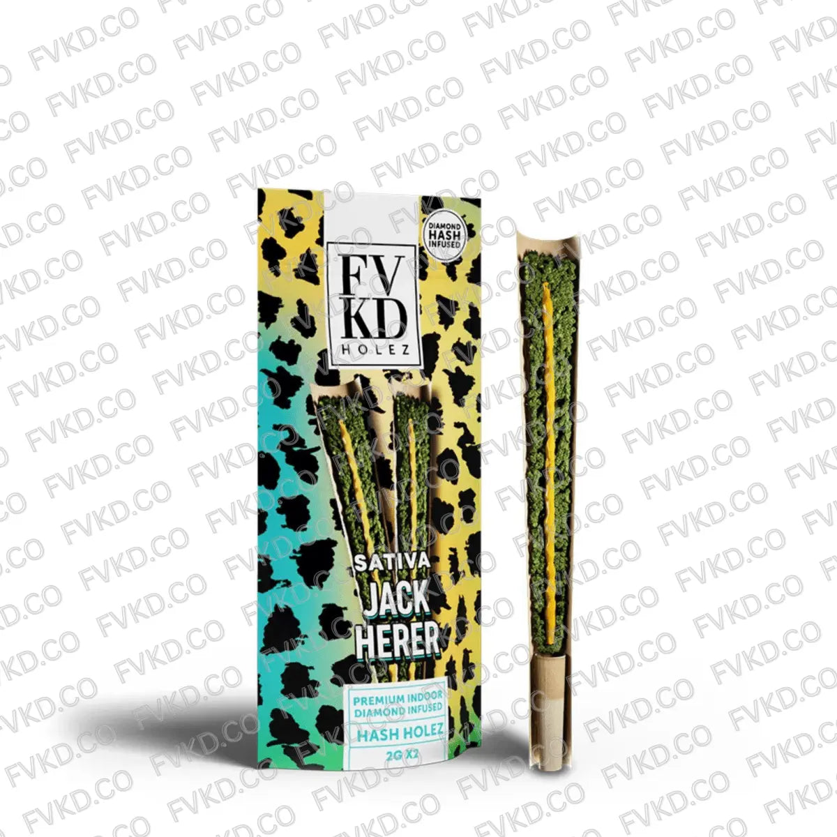 FVKD Holez Hash Hole Prerolls 2G x2 3-Pack 6G - Smoke empire