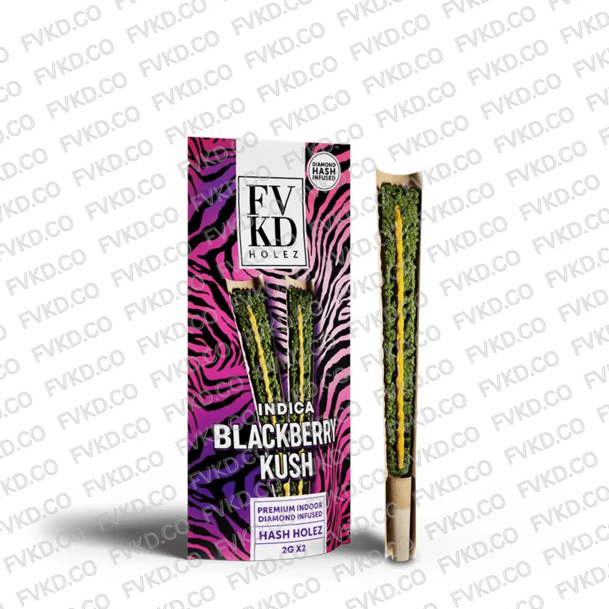 FVKD Holez Hash Hole Prerolls 2G x2 3-Pack 6G - Smoke empire