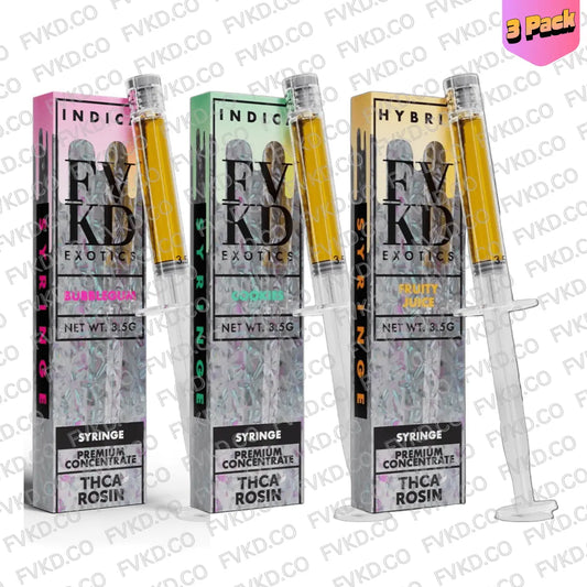 FVKD LIVE ROSIN SYRINGE III - Smoke empire