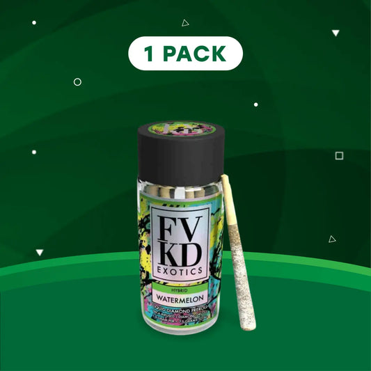 FVKD THCA Liquid Diamond Prerolls 7.5G Edition I - Smoke empire