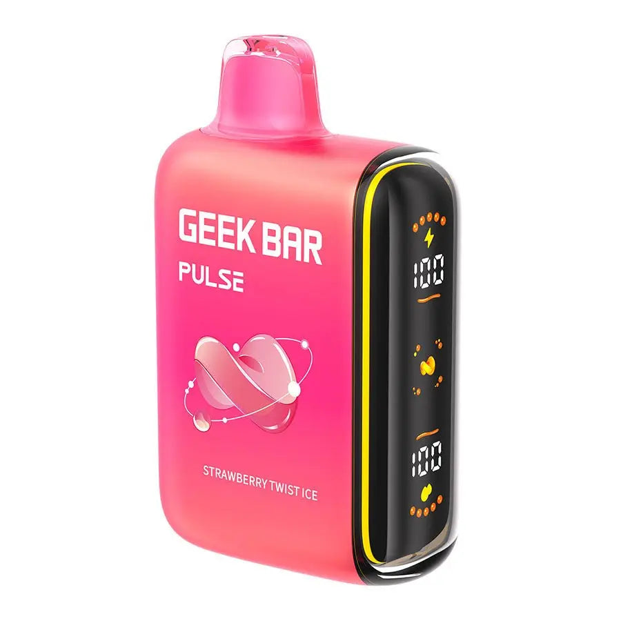Geek Bar Pulse Disposable Vape Device - Strawberry Twist Ice 16ml - Smoke empire