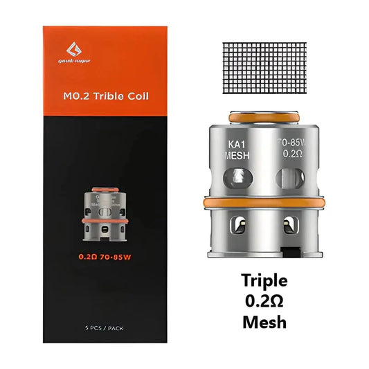 Geekvape Coil M Series-M 0.2ohm Triple 5/pk - Smoke empire