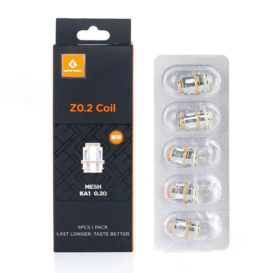 Geekvape Mesh Ka1 Z Coil 5/pack 0.2ohm & 0.4ohm - Smoke empire