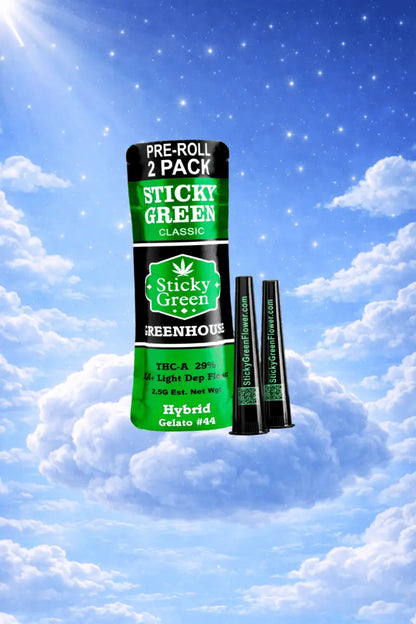 Gelato 44 Green House Pre Rolls (Hybrid) - Smoke empire