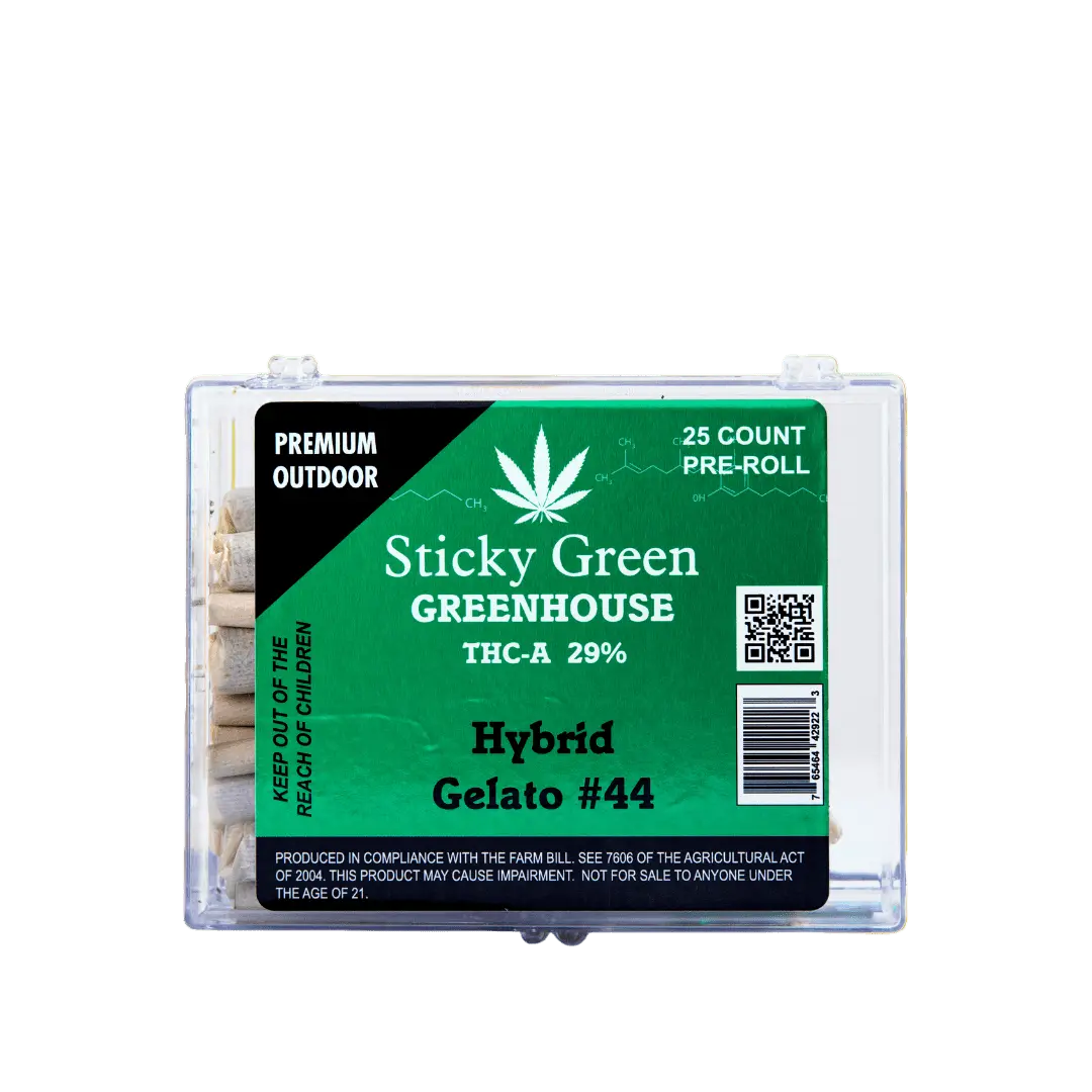 Gelato 44 Green House Pre Rolls (Hybrid) - Smoke empire