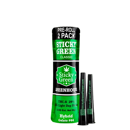 Gelato 44 Green House Pre Rolls (Hybrid) - Smoke empire