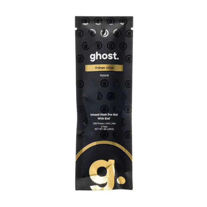 Ghost Hemp Hash & Kief Infused Prerolls 4G - Smoke empire