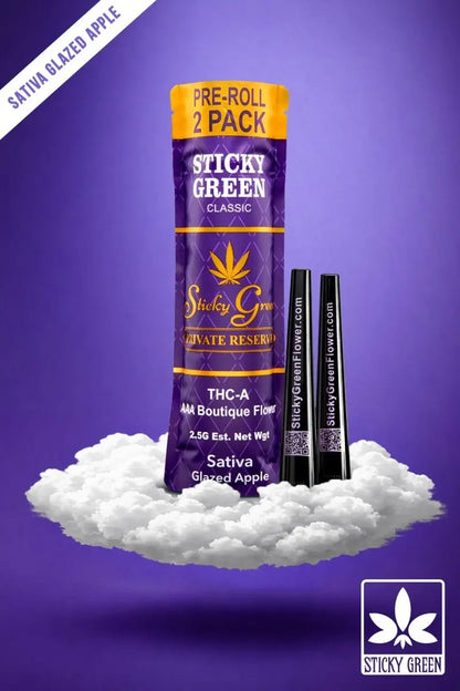 Glazed Apple Private Reserve Pre Rolls (Sativa) - Smoke empire