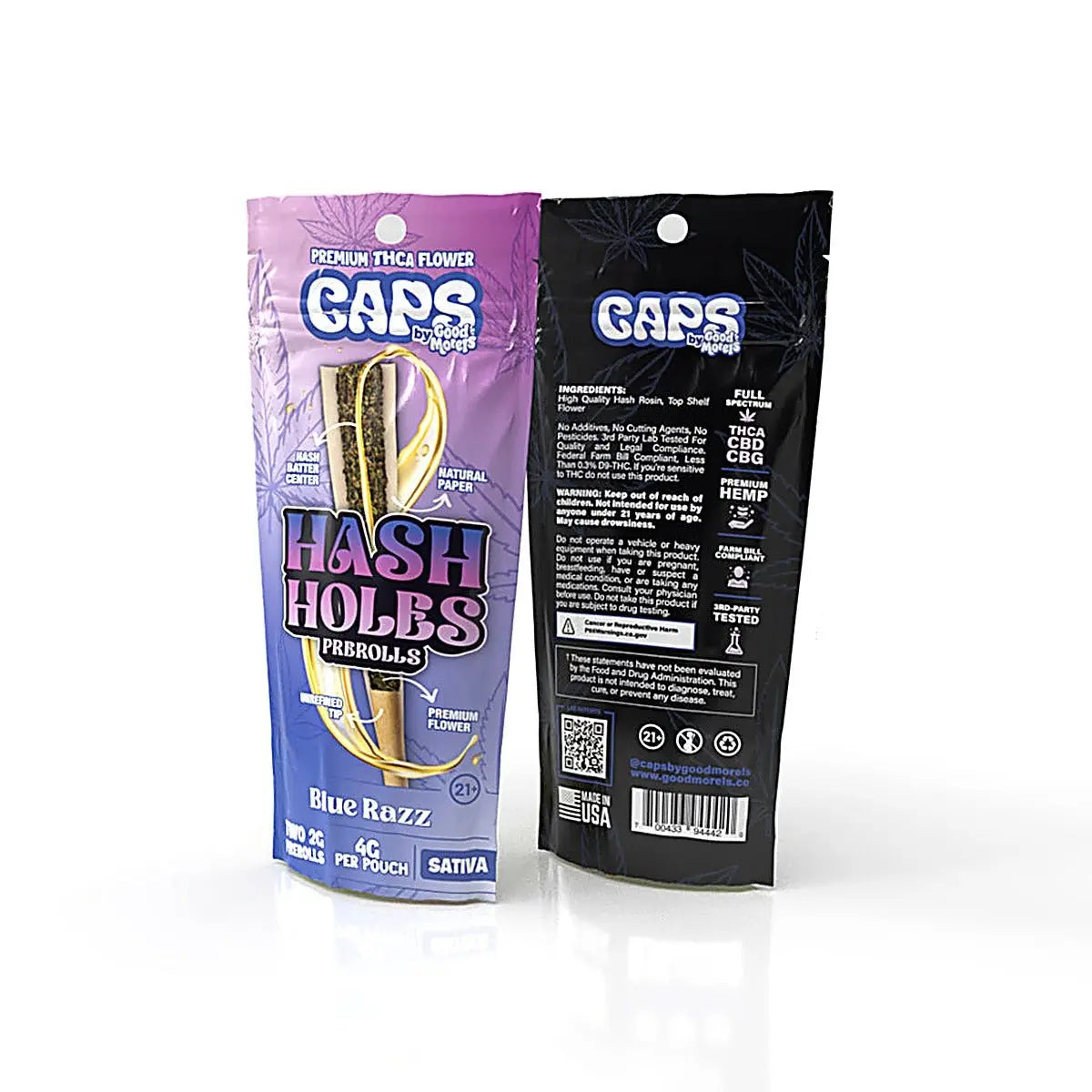 Good Morels Hash Hole Prerolls 2-Pack 4G THCA - Smoke empire