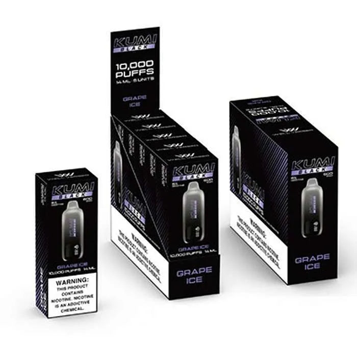 KUMI Black Vape Well Versed