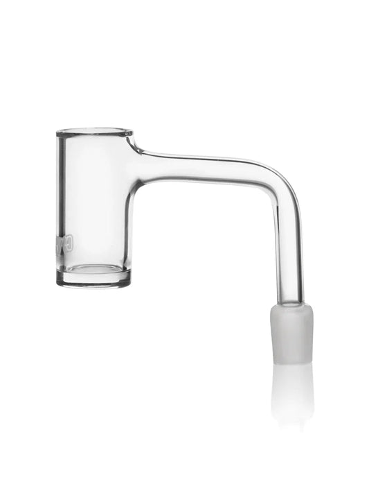 Grav 14mm 90deg Seamless Long Neck Banger - Smoke empire