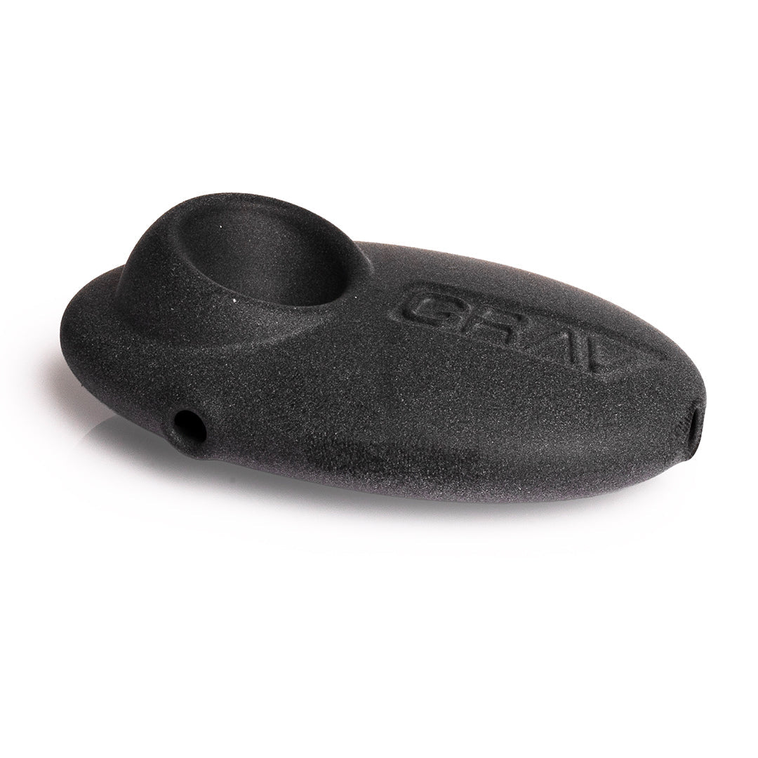 Grav 3 Inch Sandblasted Pebble Spoon Pipe - Smoke empire