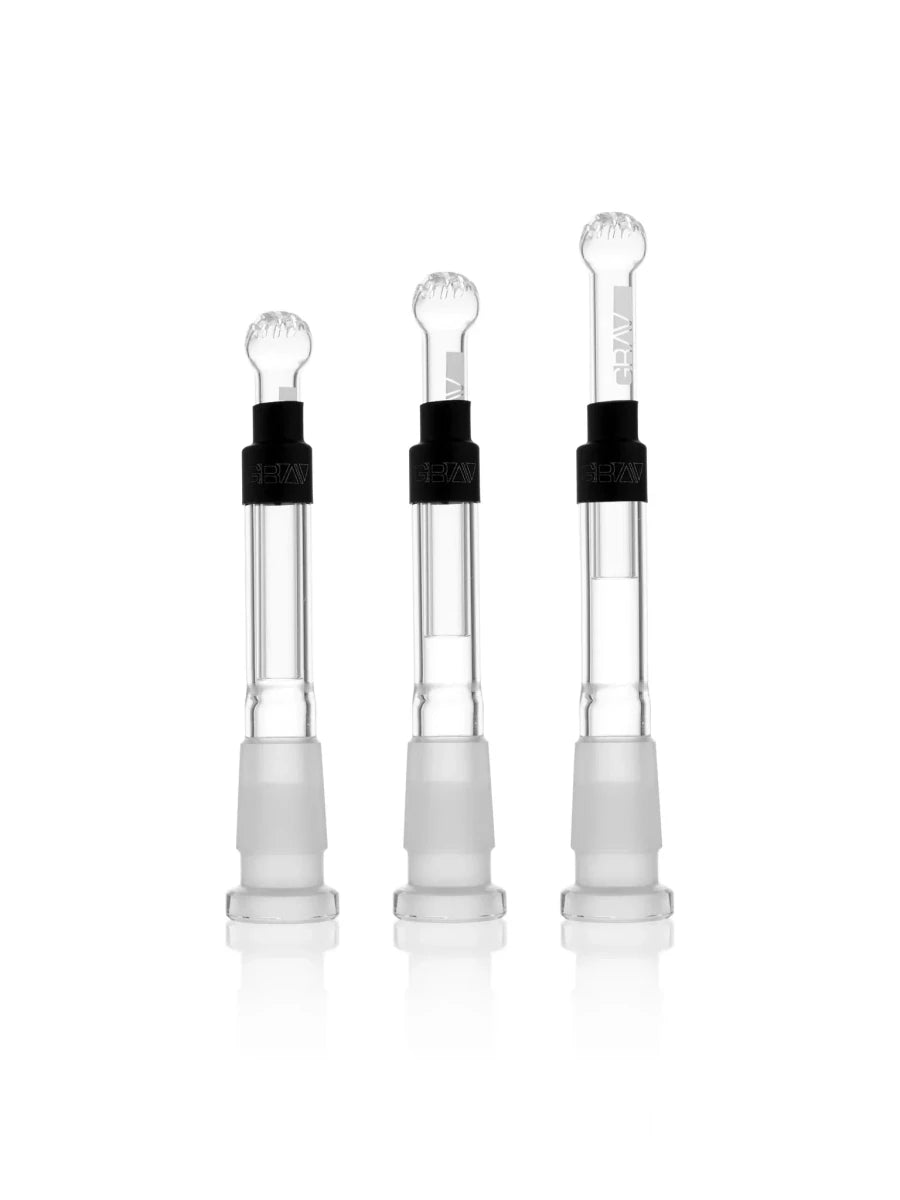 Grav Adjustable Down Stem-14mm - Smoke empire