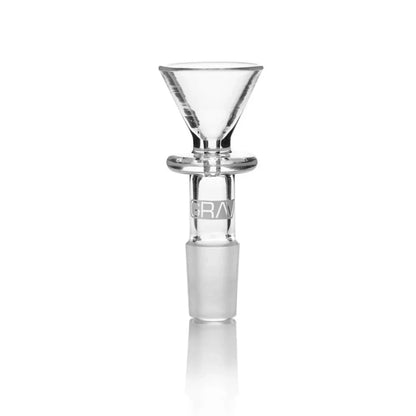 Grav Funnel Bowl 14mm - Clear - Smoke empire