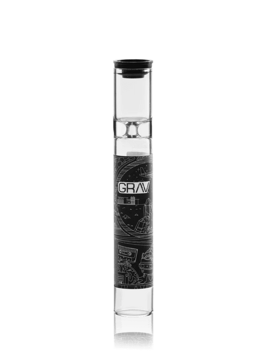 Grav Glass Taster W/Cap - Smoke empire