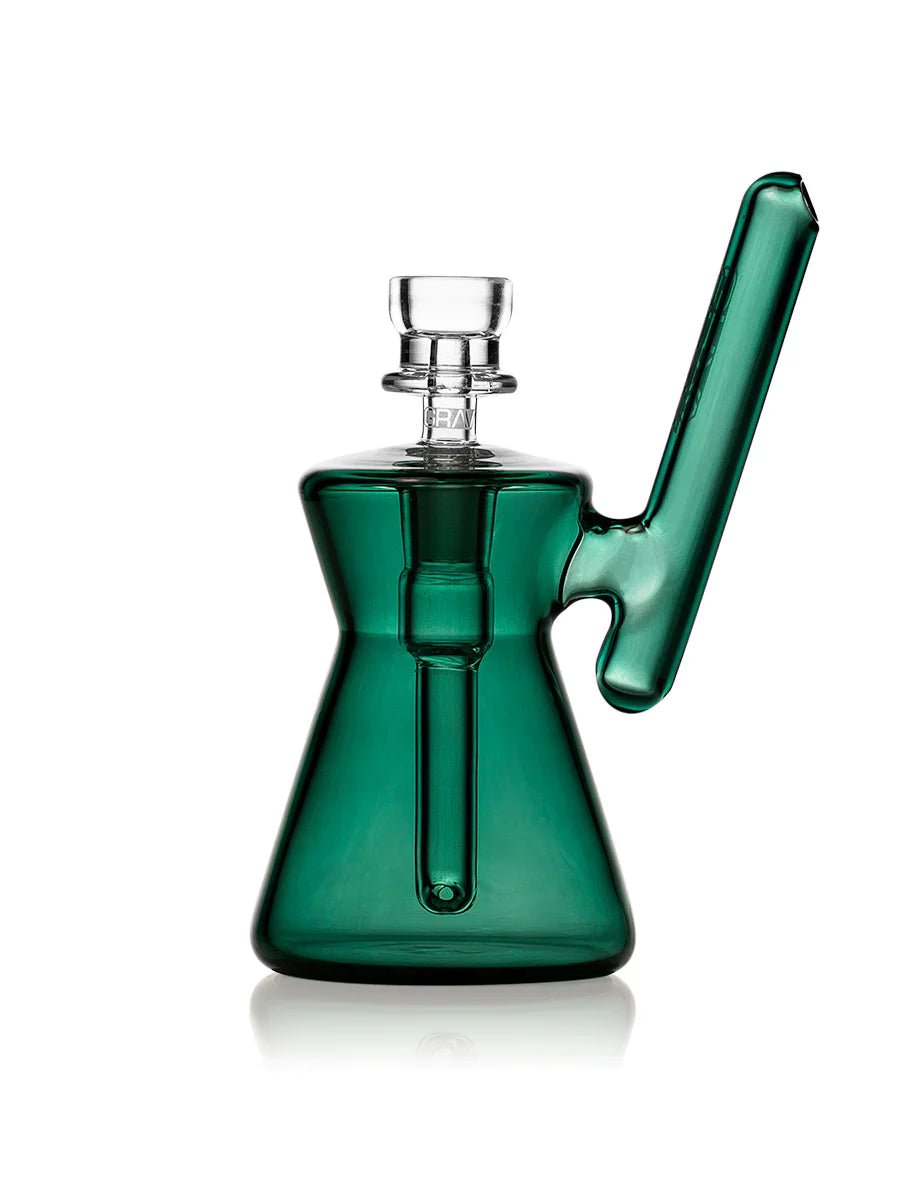 Grav Hourglass Pocket Bubbler - Smoke empire