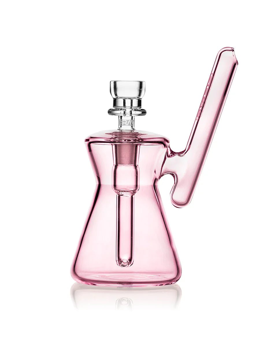 Grav Hourglass Pocket Bubbler - Smoke empire