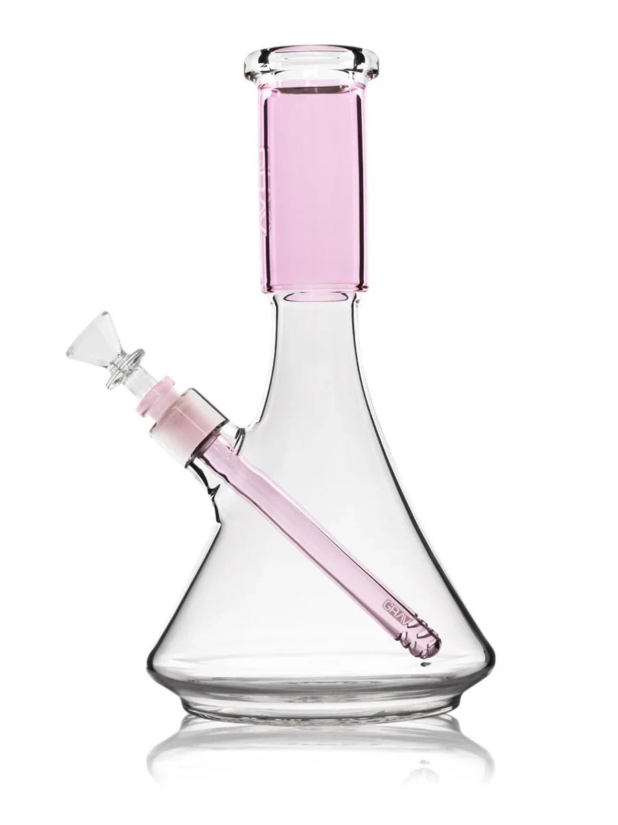Grav Large Deco Beaker Water Pipe - Smoke empire