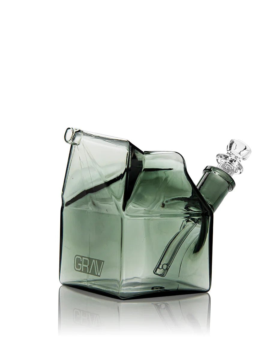 Grav Milk Carton Bubbler - Smoke empire