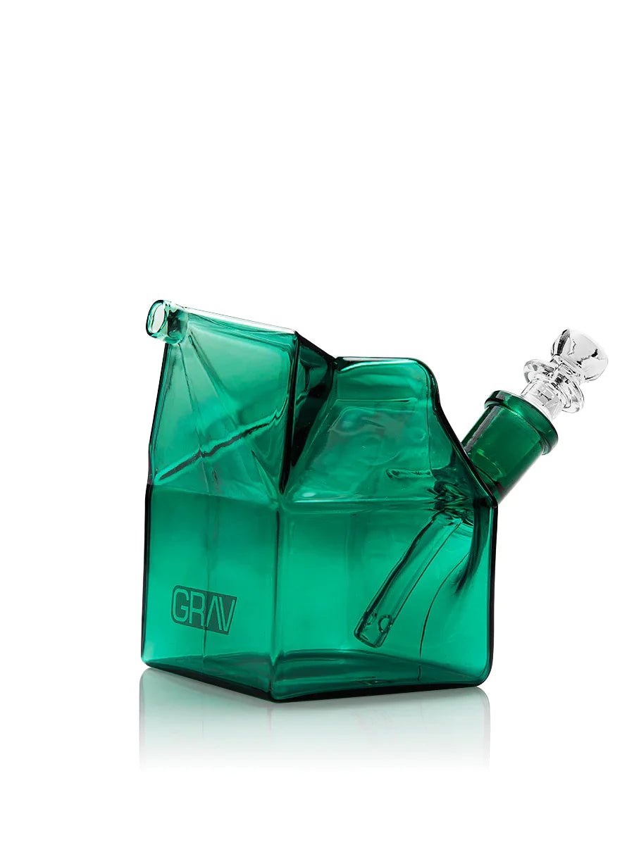 Grav Milk Carton Bubbler - Smoke empire