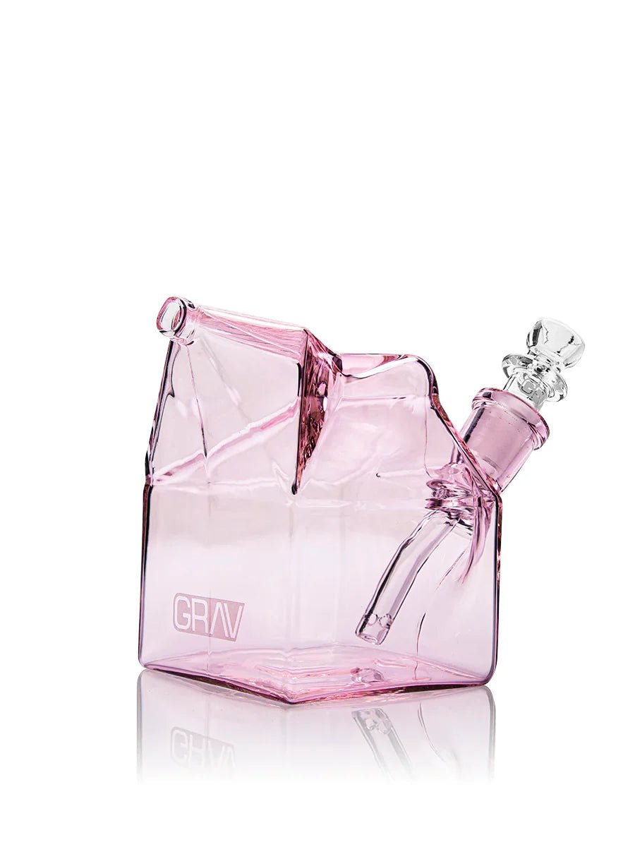 Grav Milk Carton Bubbler - Smoke empire