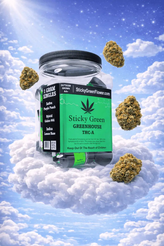 Green House Flower - 20 Pack (1g Each) - Smoke empire
