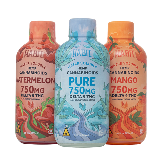 Habit Full Spectrum Delta 9 THC Syrup 750mg - Smoke empire