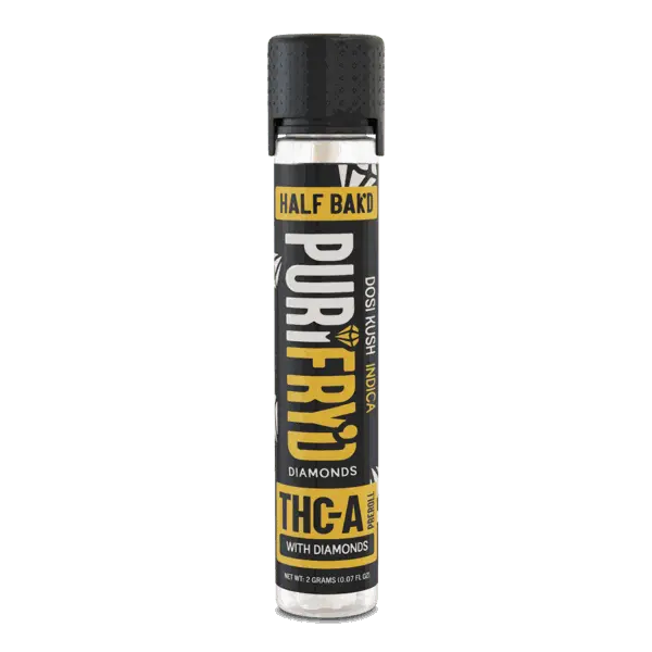 Half Bak'd THC-A Diamonds Pre Rolls | 2g - Smoke empire