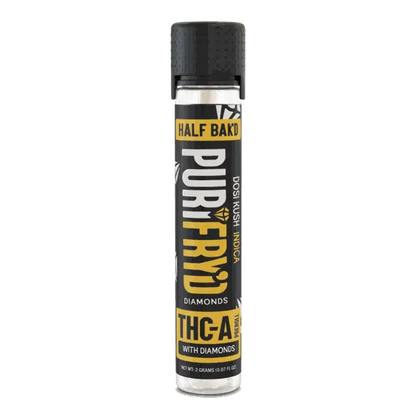 Half Bak'd THC-A Diamonds Pre Rolls | 2g - Smoke empire