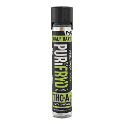 Half Bak'd THC-A Diamonds Pre Rolls | 2g - Smoke empire