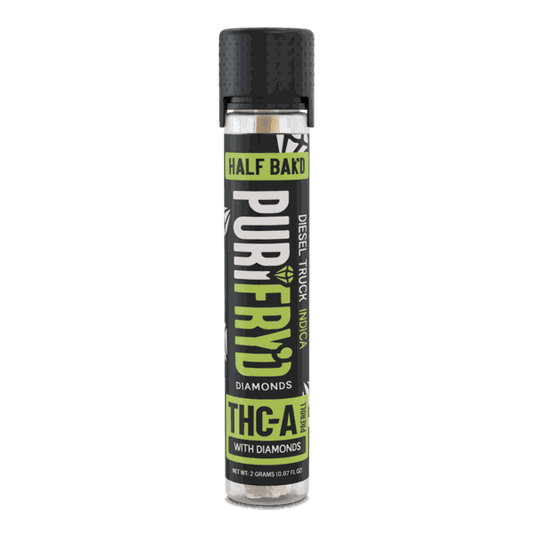 Half Bak'd THC-A Diamonds Pre Rolls | 2g - Smoke empire