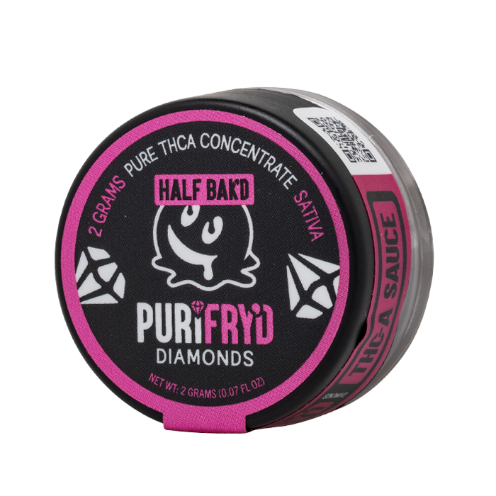 Half Bak'd Purifry'd THCA Diamond Dabs 2G - Smoke empire
