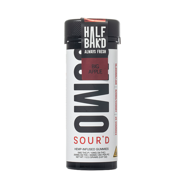 Half Bak'd Sumo Sour'd Gummies 10000mg - Smoke empire