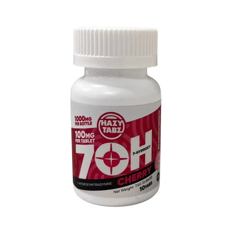 Hazy Tabz 7-Hydroxymitragynine Maximum Strength Tablets 10ct 100mg Per Tablet - Smoke empire