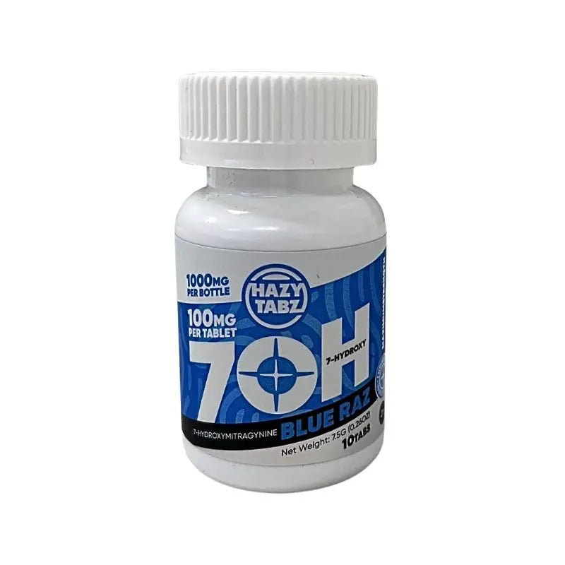 Hazy Tabz 7-Hydroxymitragynine Maximum Strength Tablets 10ct 100mg Per Tablet - Smoke empire