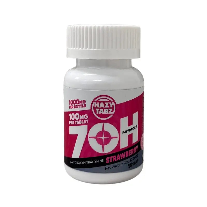 Hazy Tabz 7-Hydroxymitragynine Maximum Strength Tablets 10ct 100mg Per Tablet - Smoke empire