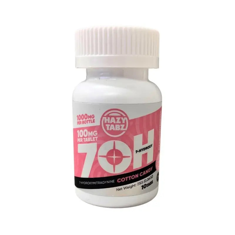 Hazy Tabz 7-Hydroxymitragynine Maximum Strength Tablets 10ct 100mg Per Tablet - Smoke empire