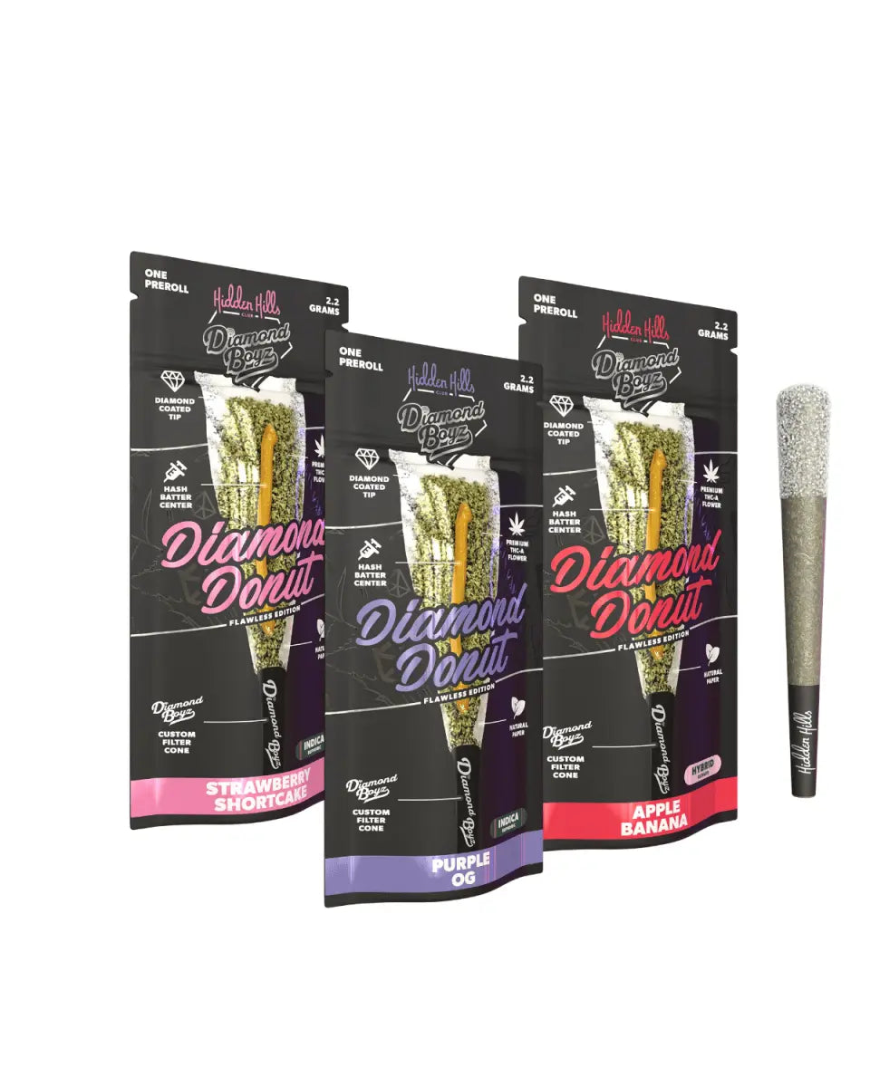 Hidden Hills Diamond Boyz Pre Roll | 2.2g - Smoke empire