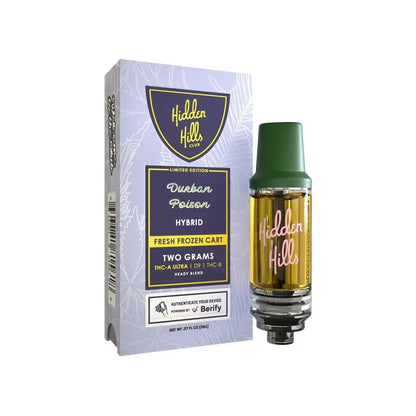HIDDEN HILLS Heady Blend THC-A Ultra - 2g Cartridge - Smoke empire
