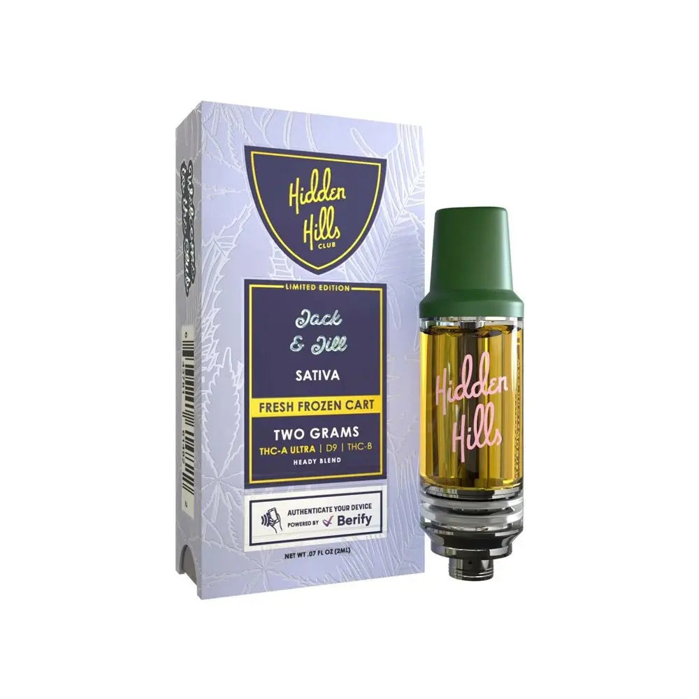 HIDDEN HILLS Heady Blend THC-A Ultra - 2g Cartridge - Smoke empire