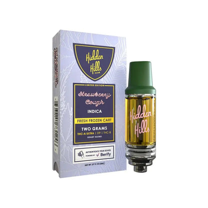 HIDDEN HILLS Heady Blend THC-A Ultra - 2g Cartridge - Smoke empire