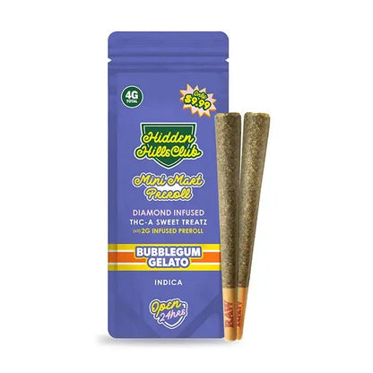 Hidden Hills Mini Mart Pre-Roll Diamond Infused THC-A Pre-Rolls 2PK (4g Total) - Smoke empire