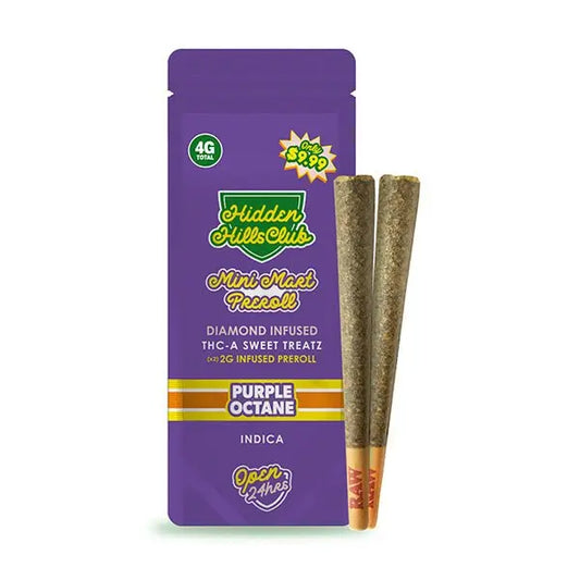 Hidden Hills Mini Mart Pre-Roll Diamond Infused THC-A Pre-Rolls 2PK (4g Total) - Smoke empire