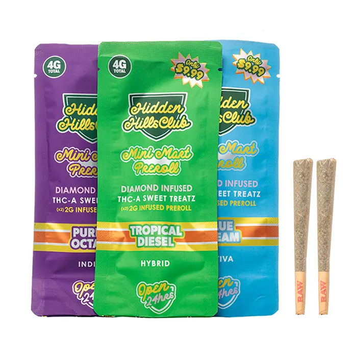 Hidden Hills Mini Mart THCA Prerolls 4G Online - Smoke empire