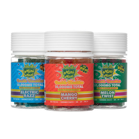 Hidden Hills Double Troublez Gummies 10000mg - Smoke empire