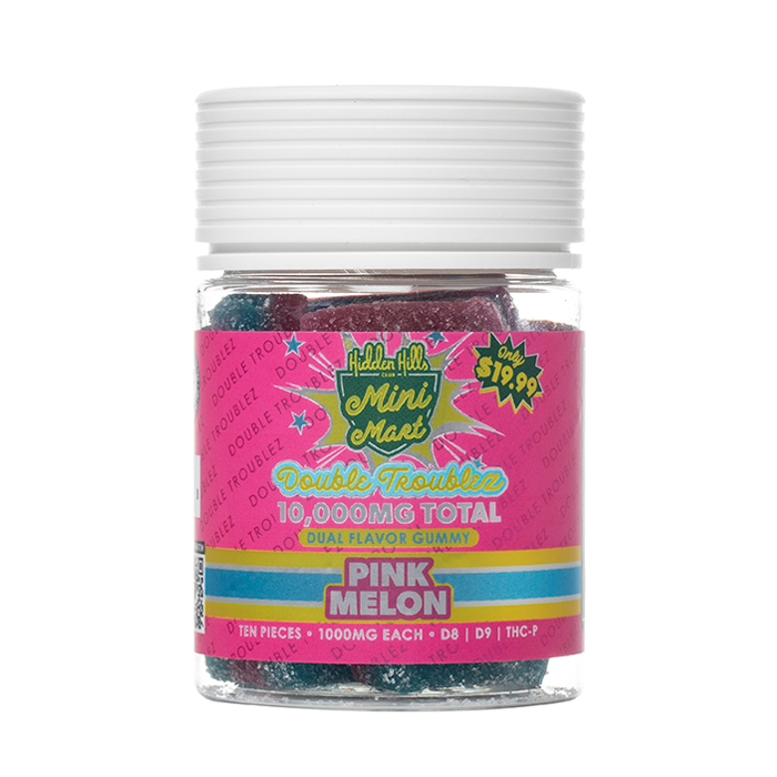 Hidden Hills Double Troublez Gummies 10000mg - Smoke empire